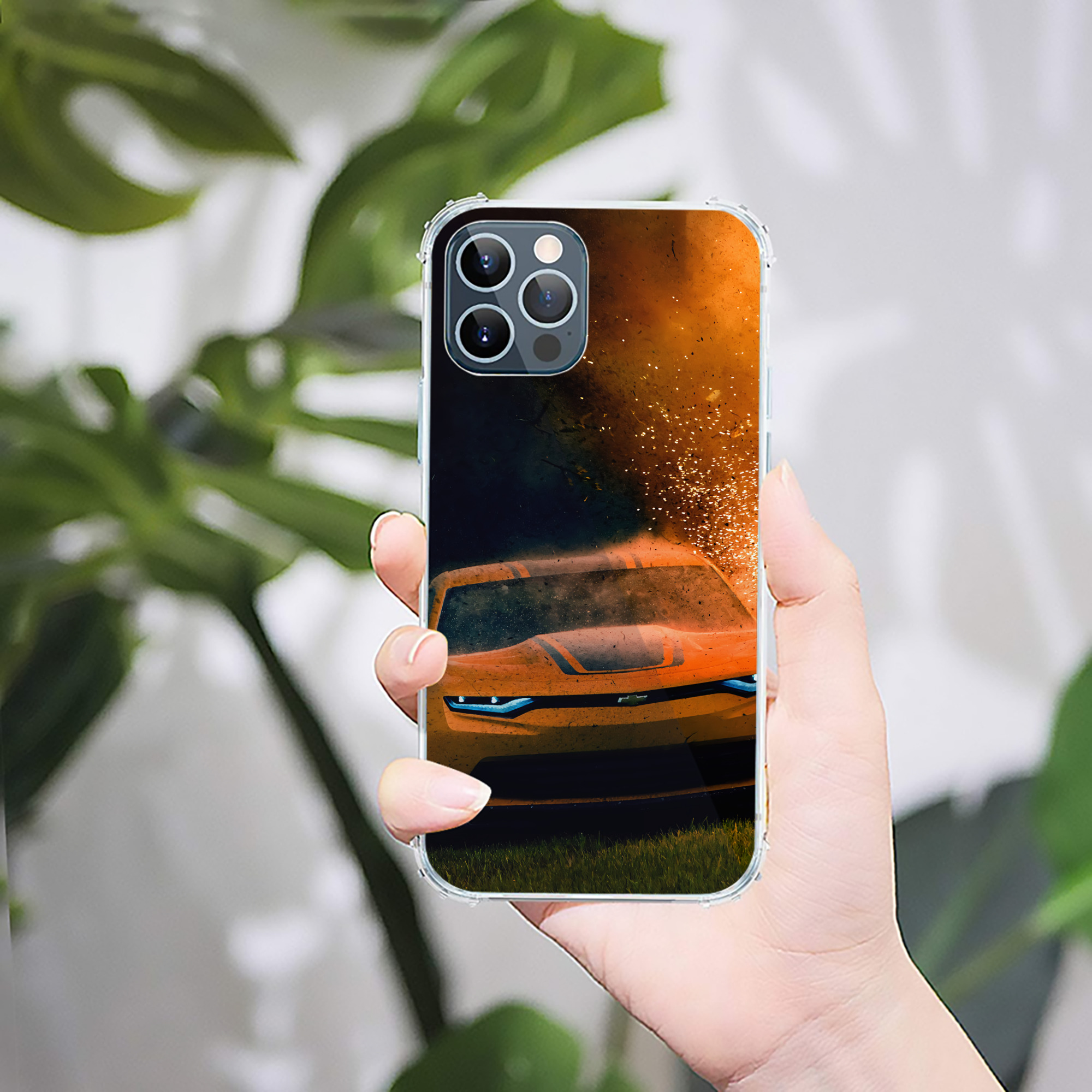 （画像用） Transformers トランスフォーマー 【iPhone 12シリーズ対応】透明スマホケース（クリアソフトケース）